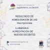 Resultado de Aprobación de Solicitudes de Acreditación de Nuevos Docentes