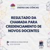 CHAMADA PARA CREDENCIAMENTO DE NOVOS DOCENTES